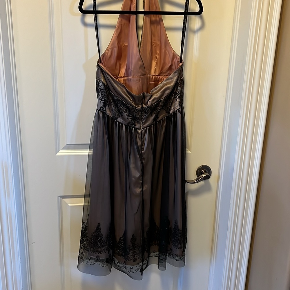 Jessica Vintage Tulle Halter Dress - Picture 3 of 10
